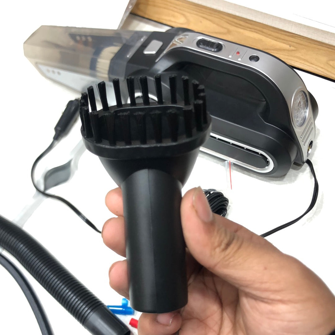 2-in-1  120W 12V Dc Portable Vacuum Cleaner & Air Compressor