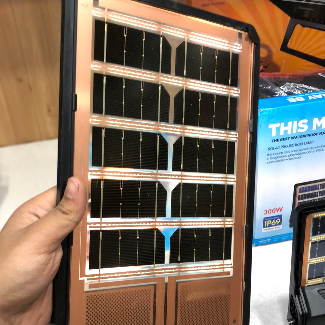 300W/200W New double side solar panel Design Solar Floodlight Outdoor