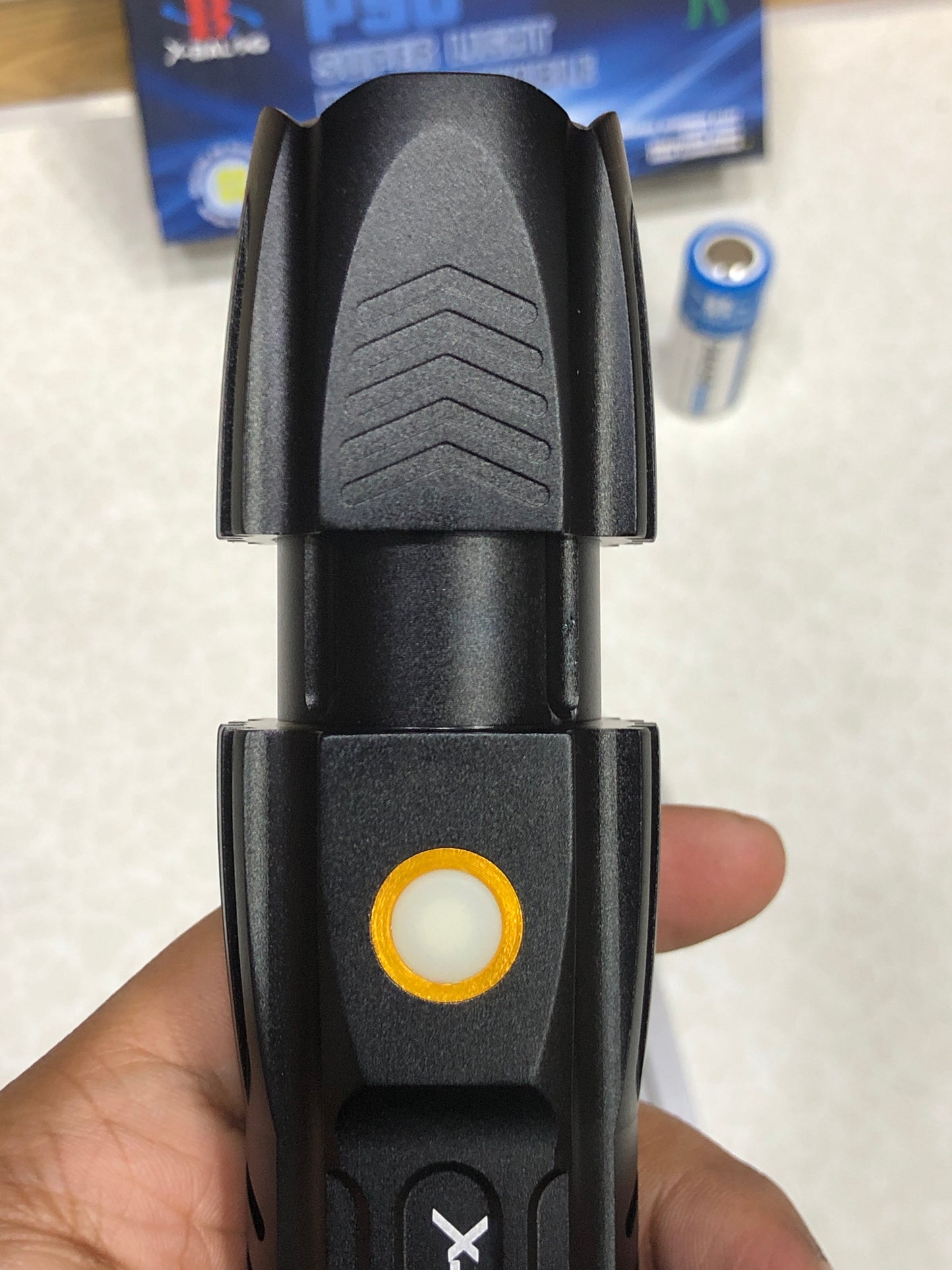 X Blog P90 Bullet Powerful Flashlight JDH-S16-P90