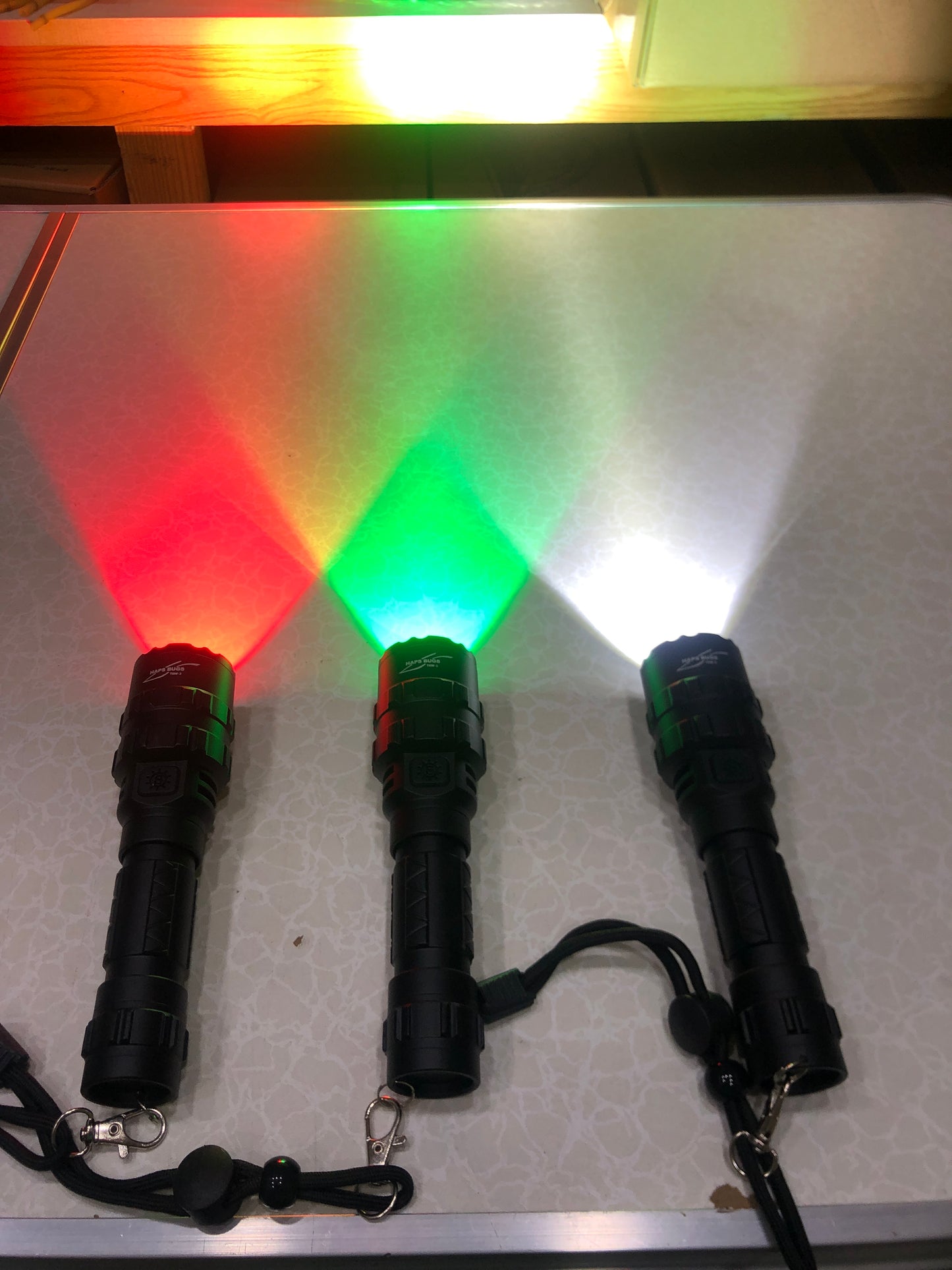 LED Tactical Hunting Flashlight USB Rechargeable For Rifle