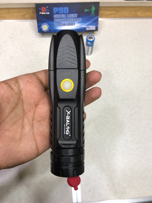 X Blog P90 Bullet Powerful Flashlight JDH-S16-P90