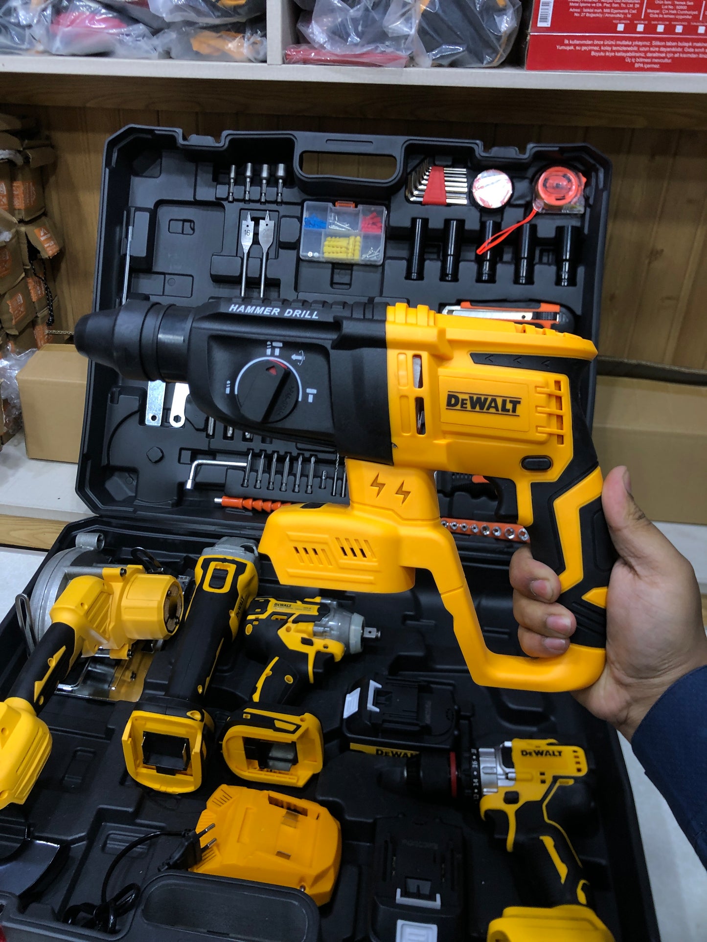 DEWALT 5Pcs Multi-Functional Power Tool Set 98V