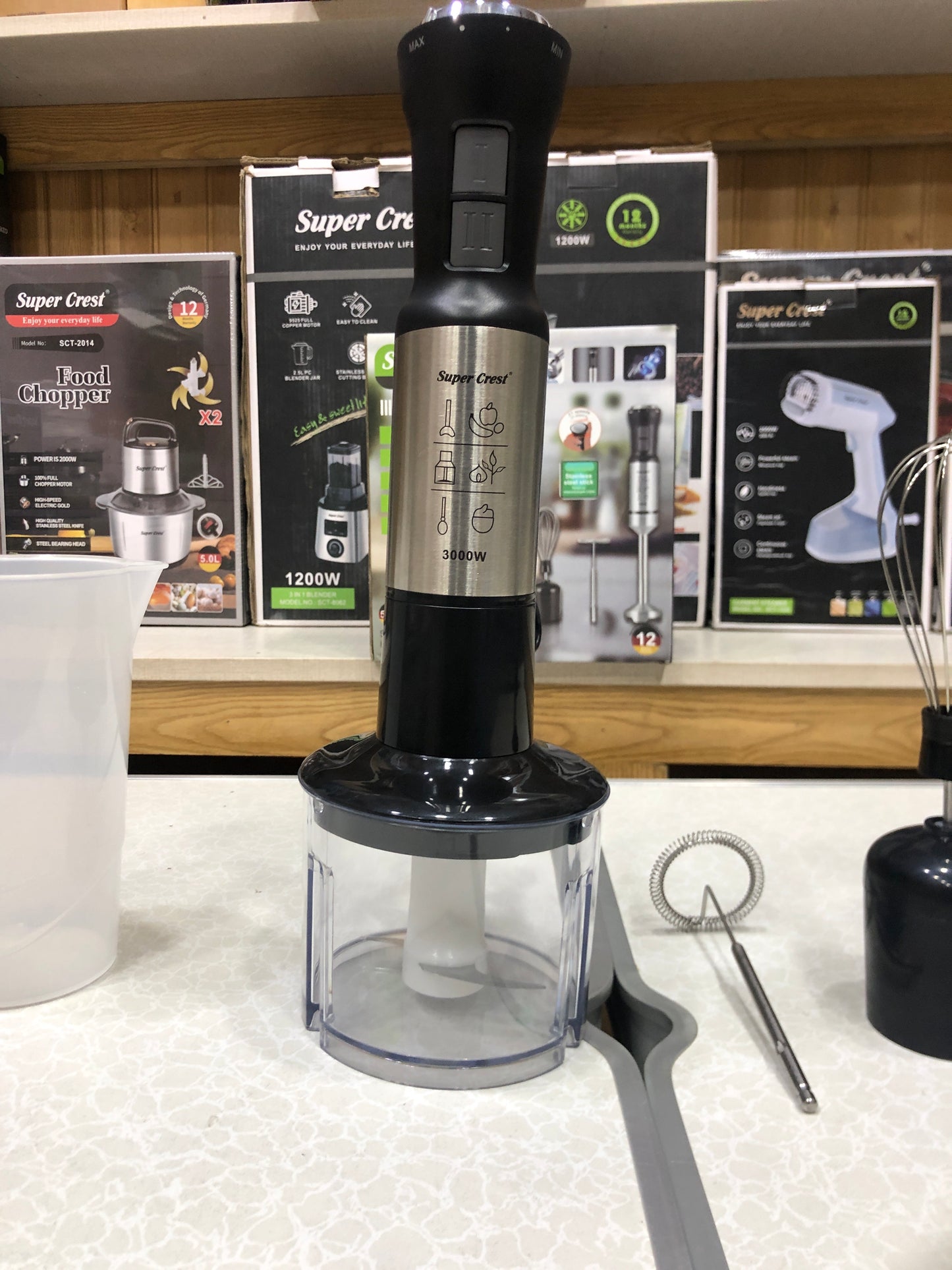 3000W Super Crest 5 in 1 Hand Blander SCT-7008