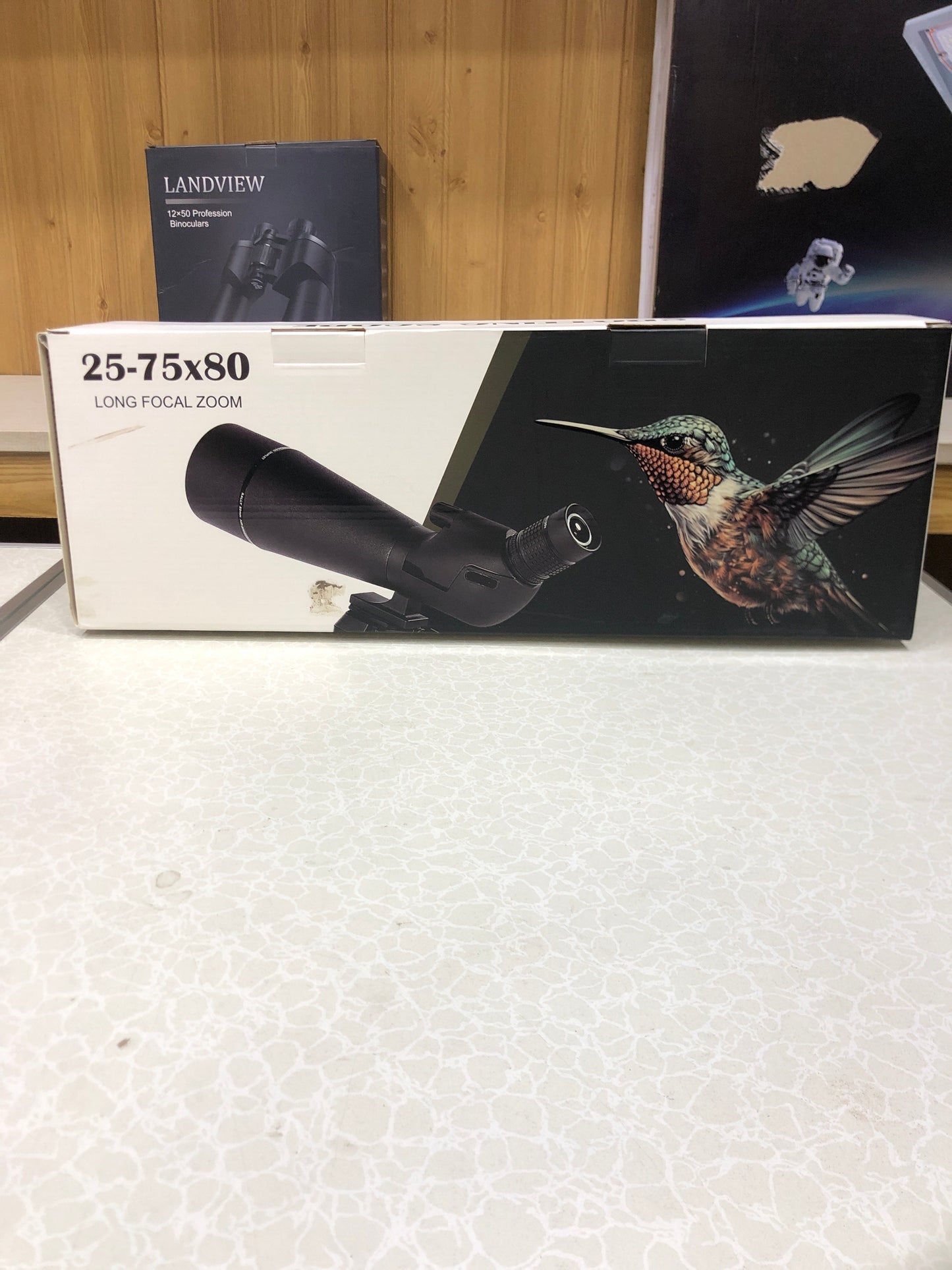 Landview 25-75X80 Zoom Spotting Scope For Outdoor Bird Watching