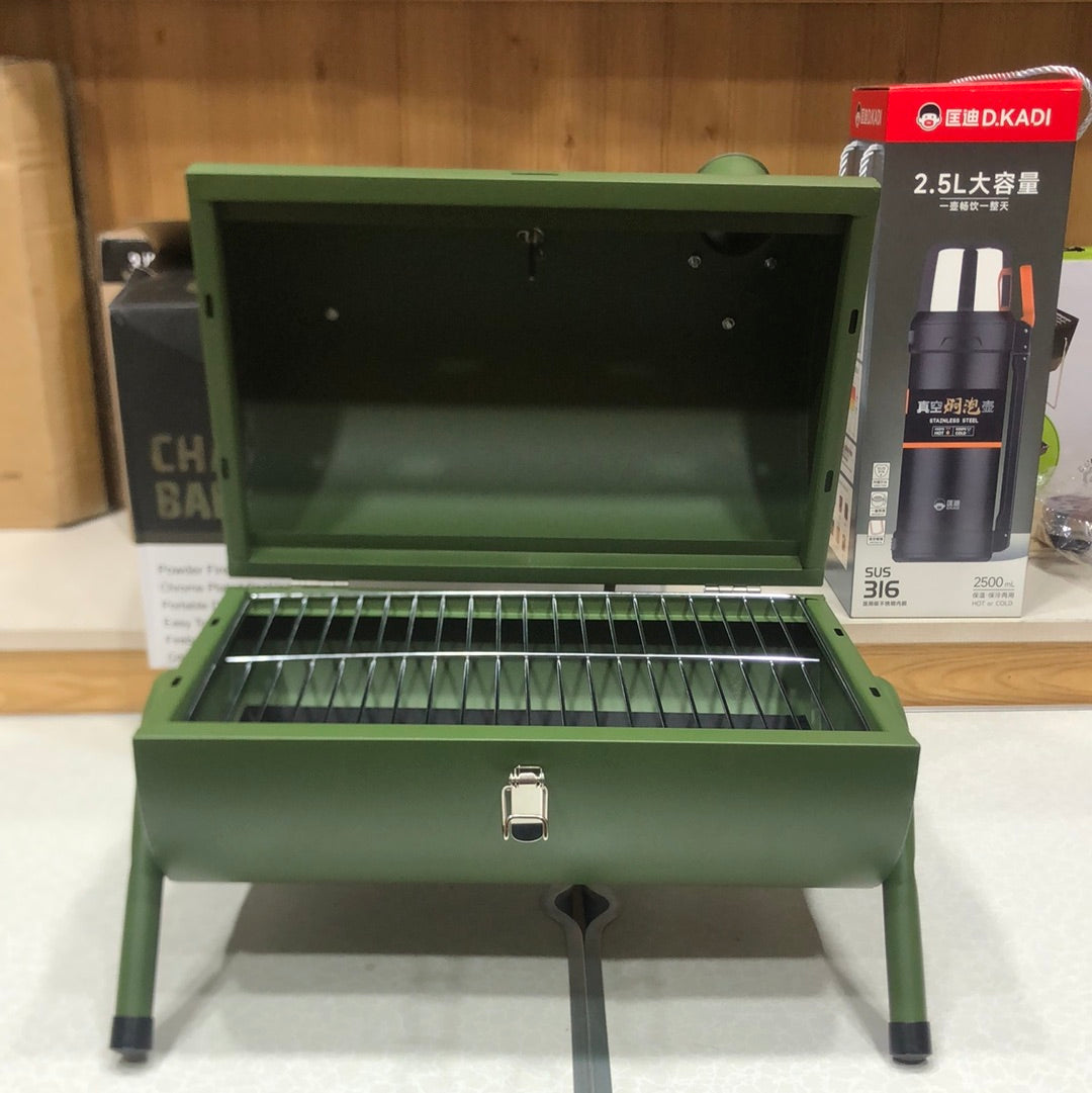 Stainless Steel Portable Barbecue Charcoal Grill