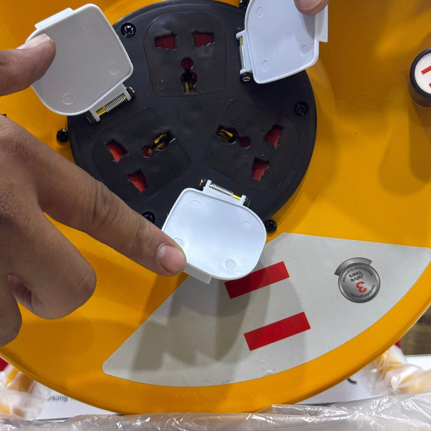 Heavy Duty Cable Reel – 30m & 50m Extension Reel for Industrial and Workshop Use