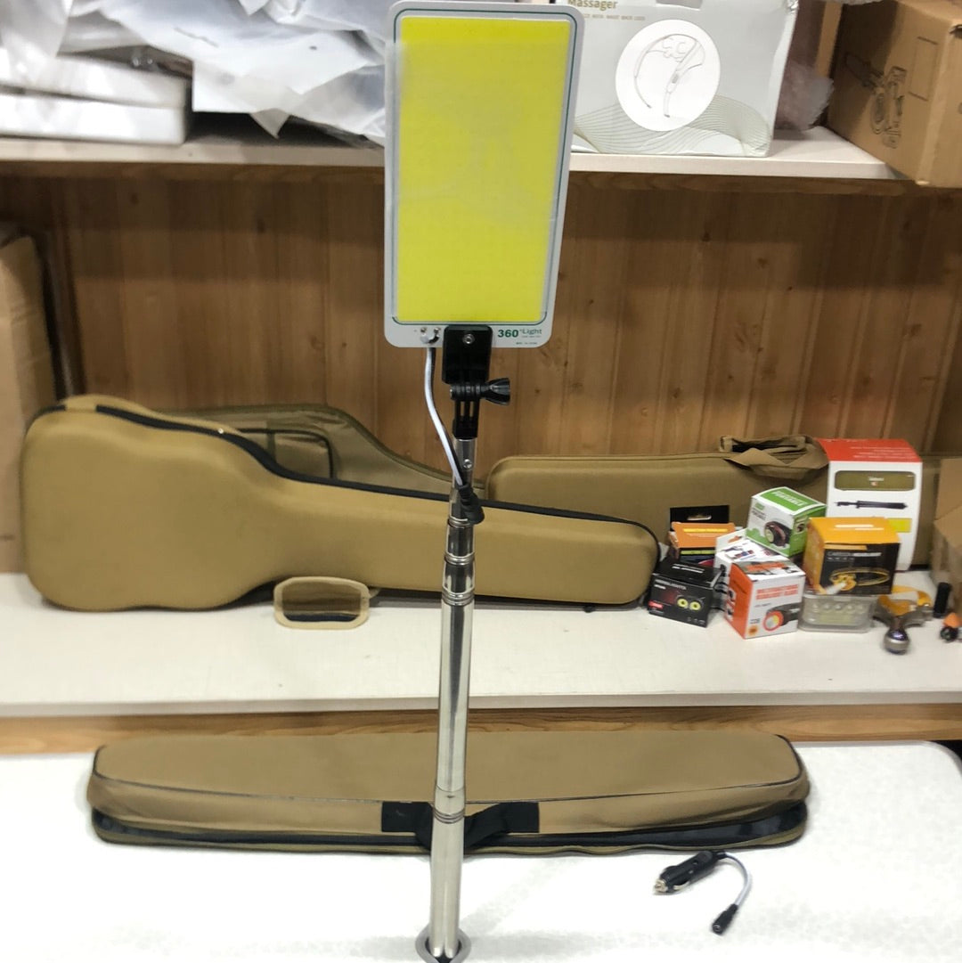 360LIGHTS Camping Outdoor Telescopic Campsite Camp Light With Pole FR-04