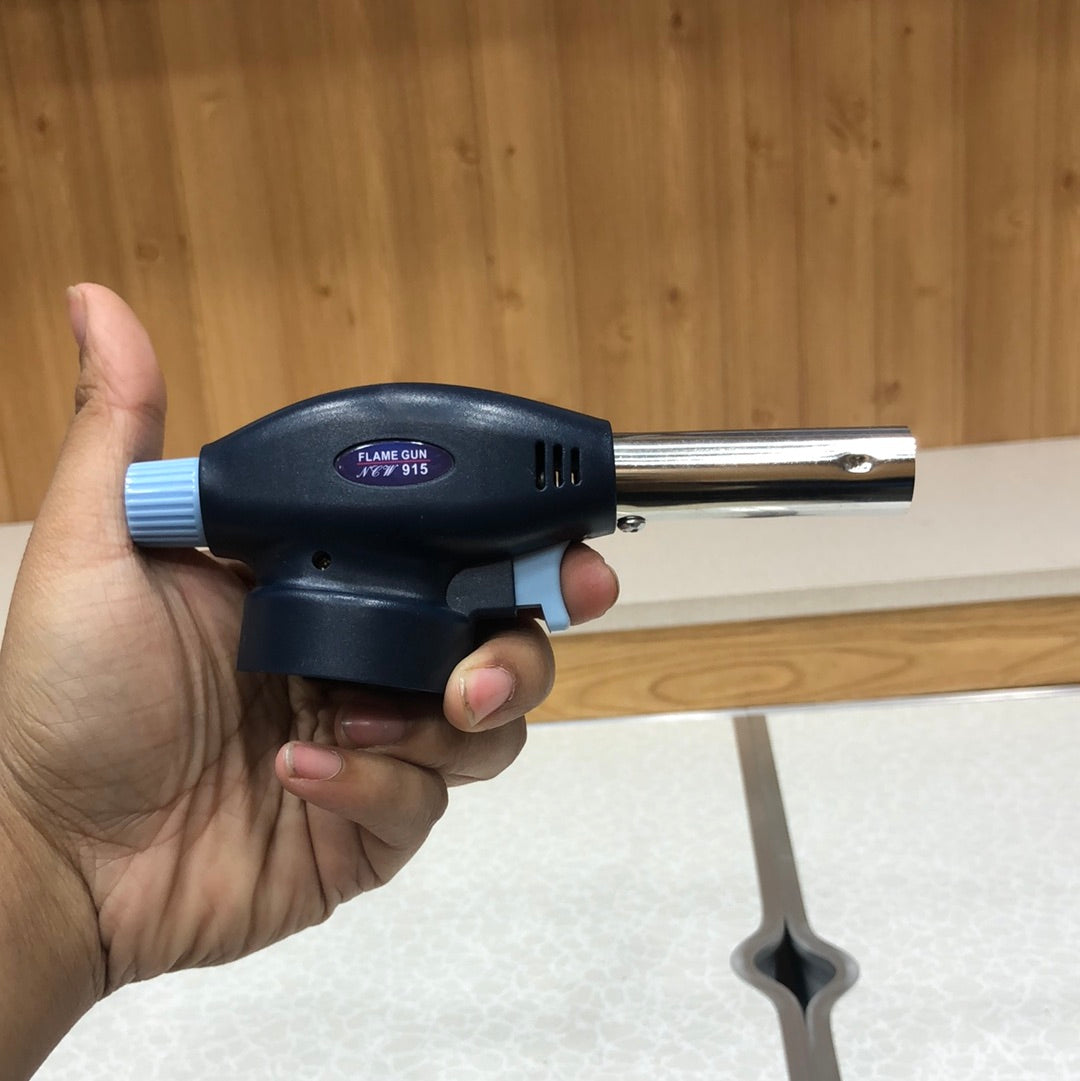 Gas Burner Flame Gun For BBQ & Multipurpose With Butane Can