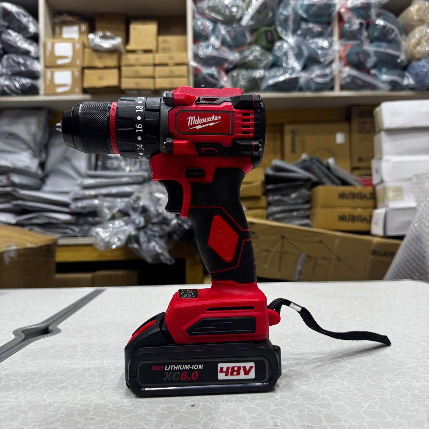 Milwaukee 48V Cordless Drill Set