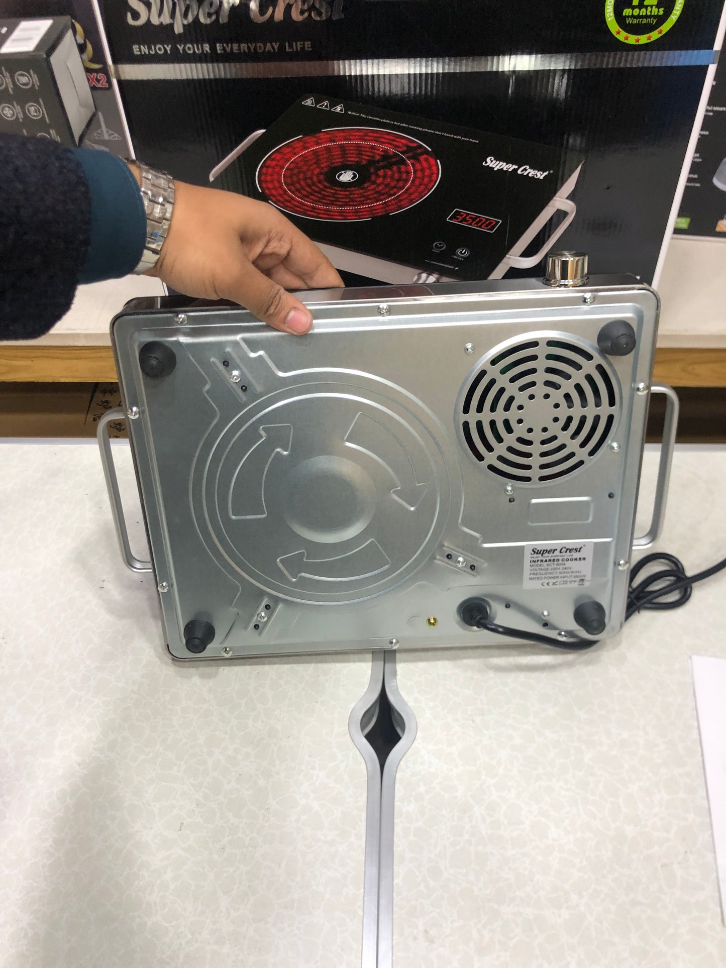 3500W Super Crest Infrared Cooker