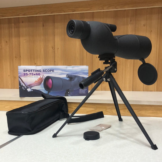 Bushnell 25-75x60 Monocular Spotting Scope Black