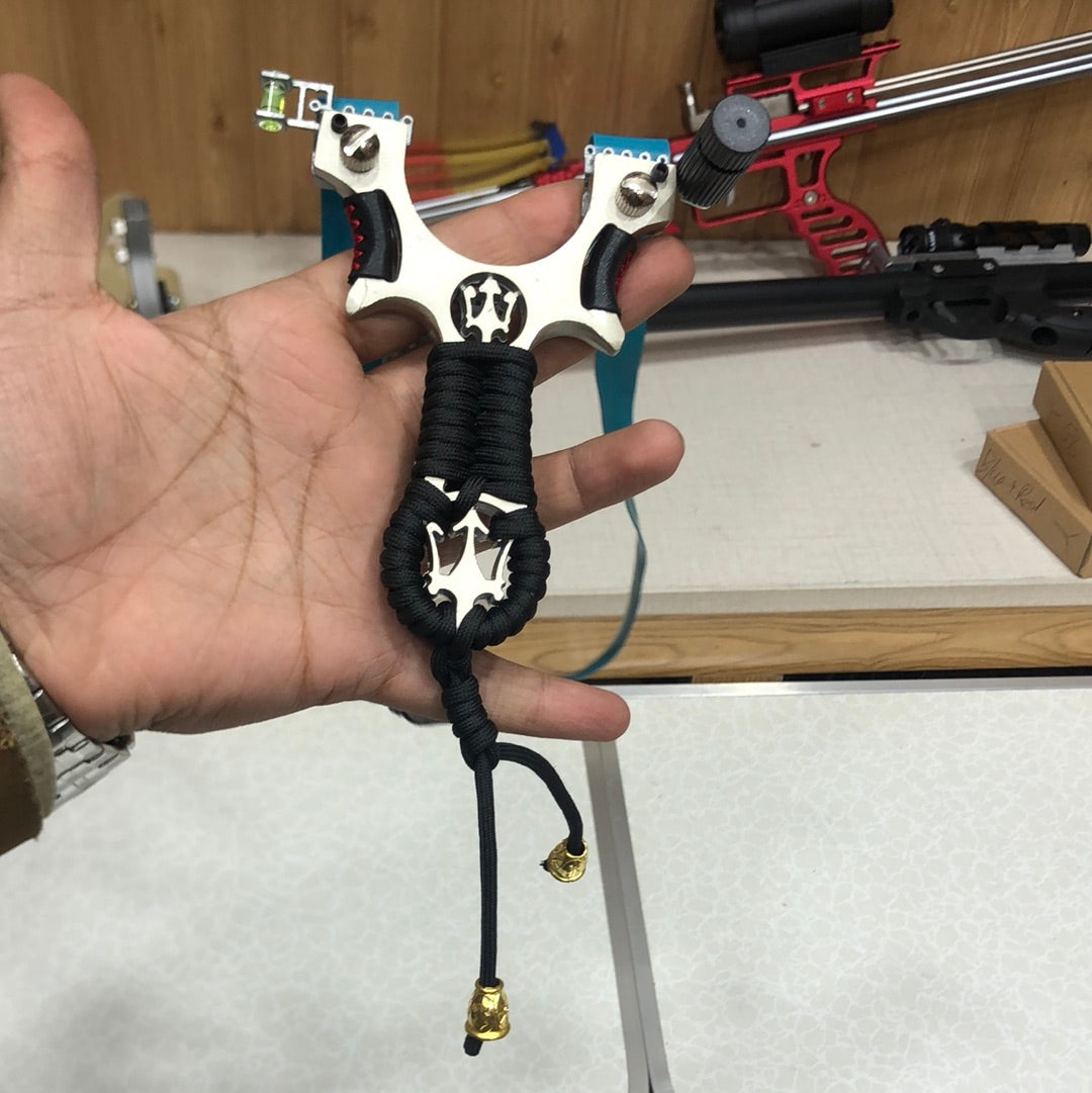 W Black Hunting Slingshot With Laser Sight