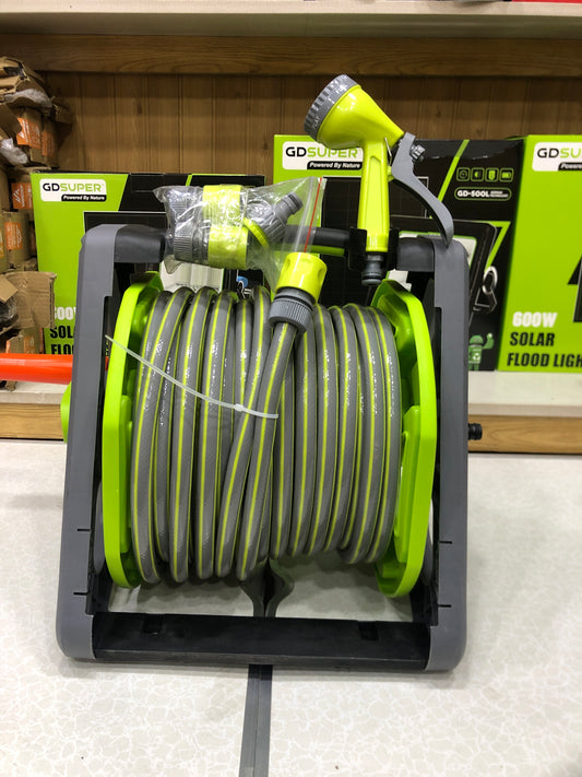 Multifunctional Garden Hose Reel With 30m Hose Pipe