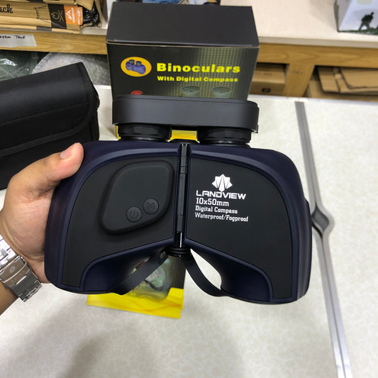 Landview 10x50 Binocular With Digital Compass
