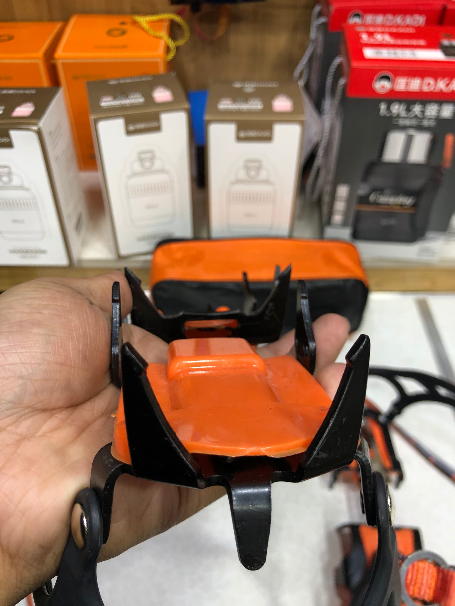 Professional Outdoor 12 Teeth Ice Grippers - Crampons