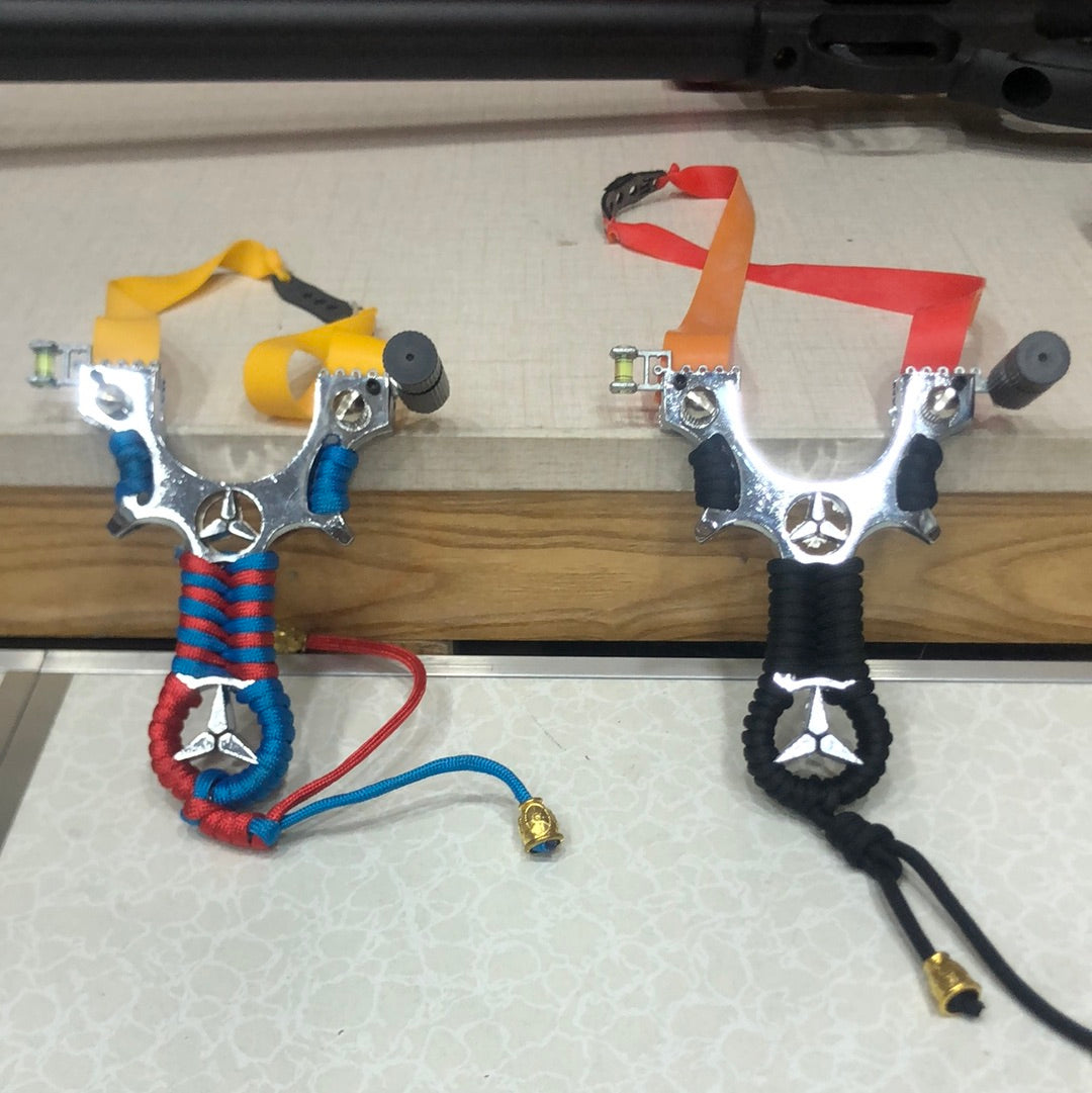 1PC Powerful Hunting Resin Star Slingshot With Laser Sight