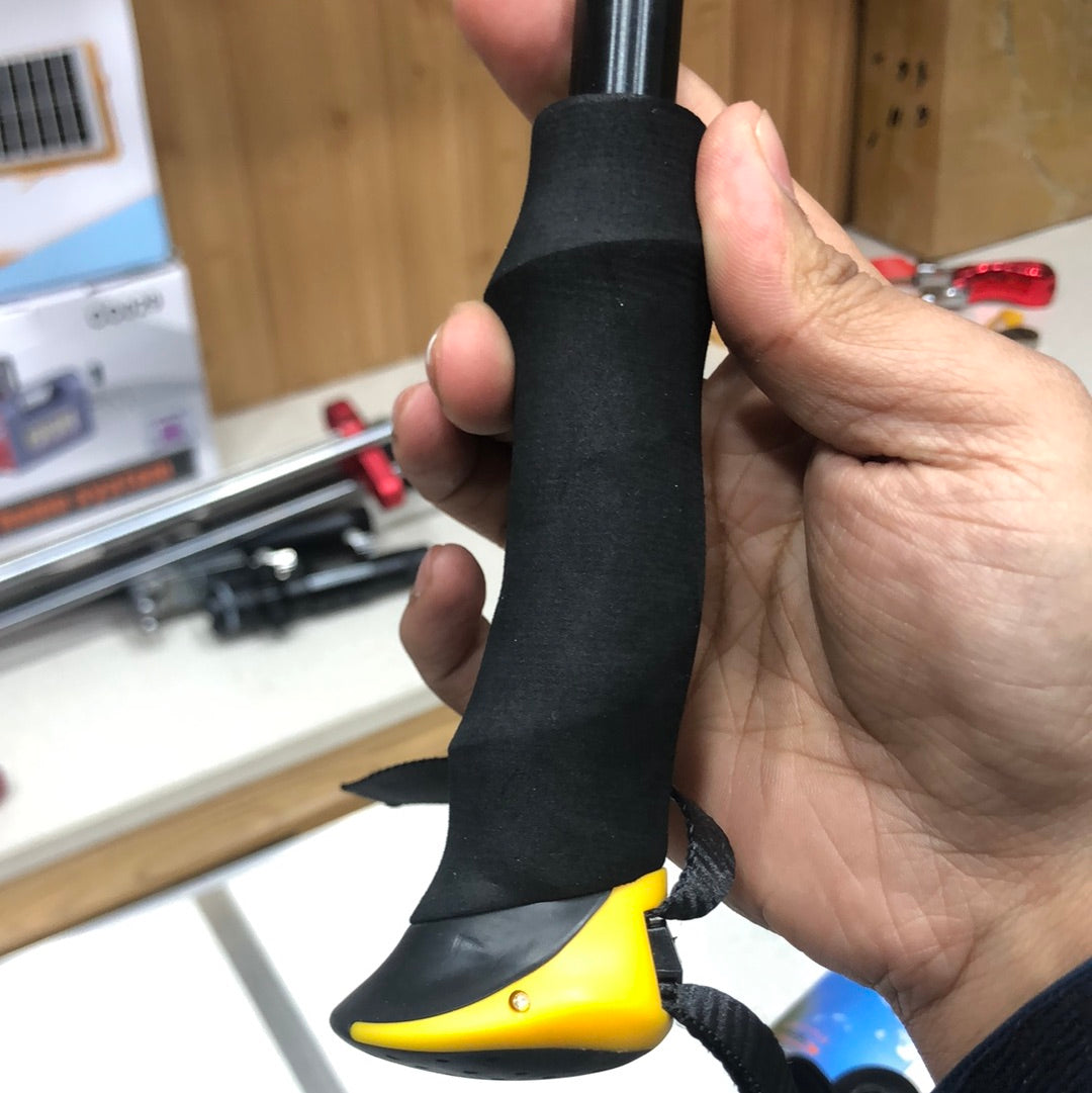 Retractable Exponent Aluminum Alloy Adjustable Hiking/Trekking Pole Stick