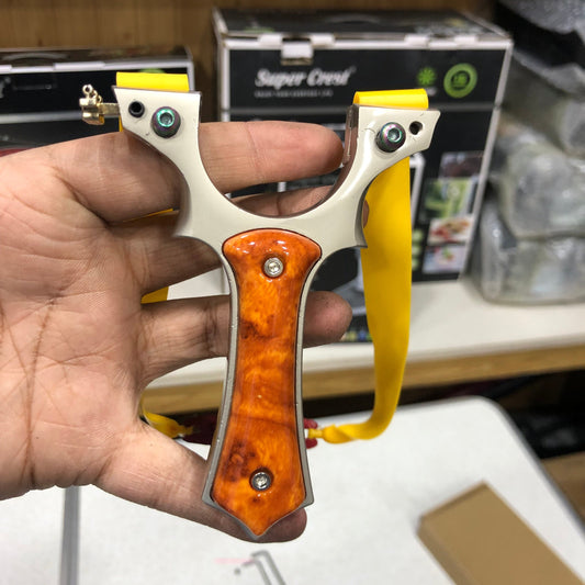 Wildhunt Metal Wood Handle Slingshot