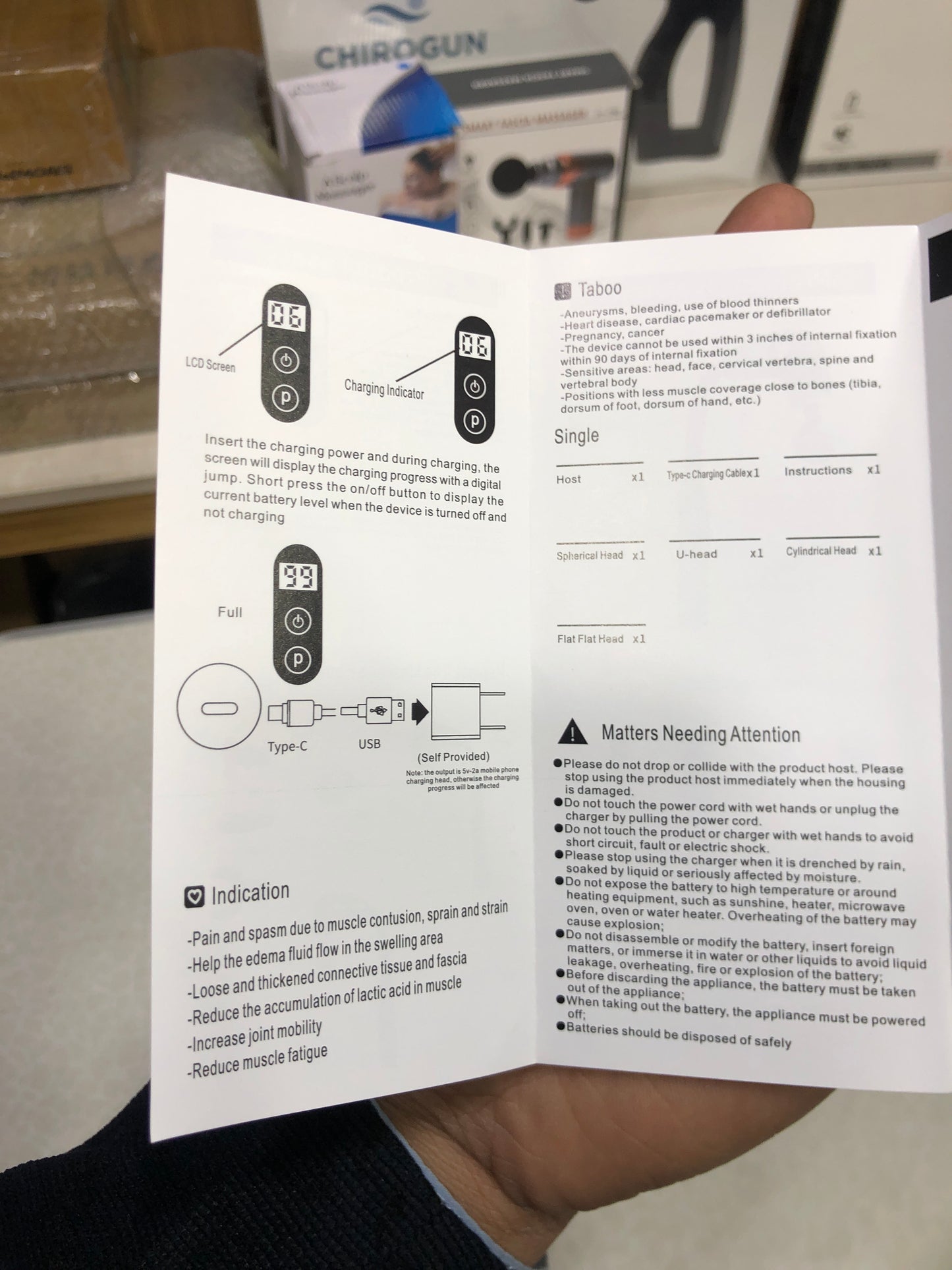 Hokey Shape Deep Fascial Massage Gun