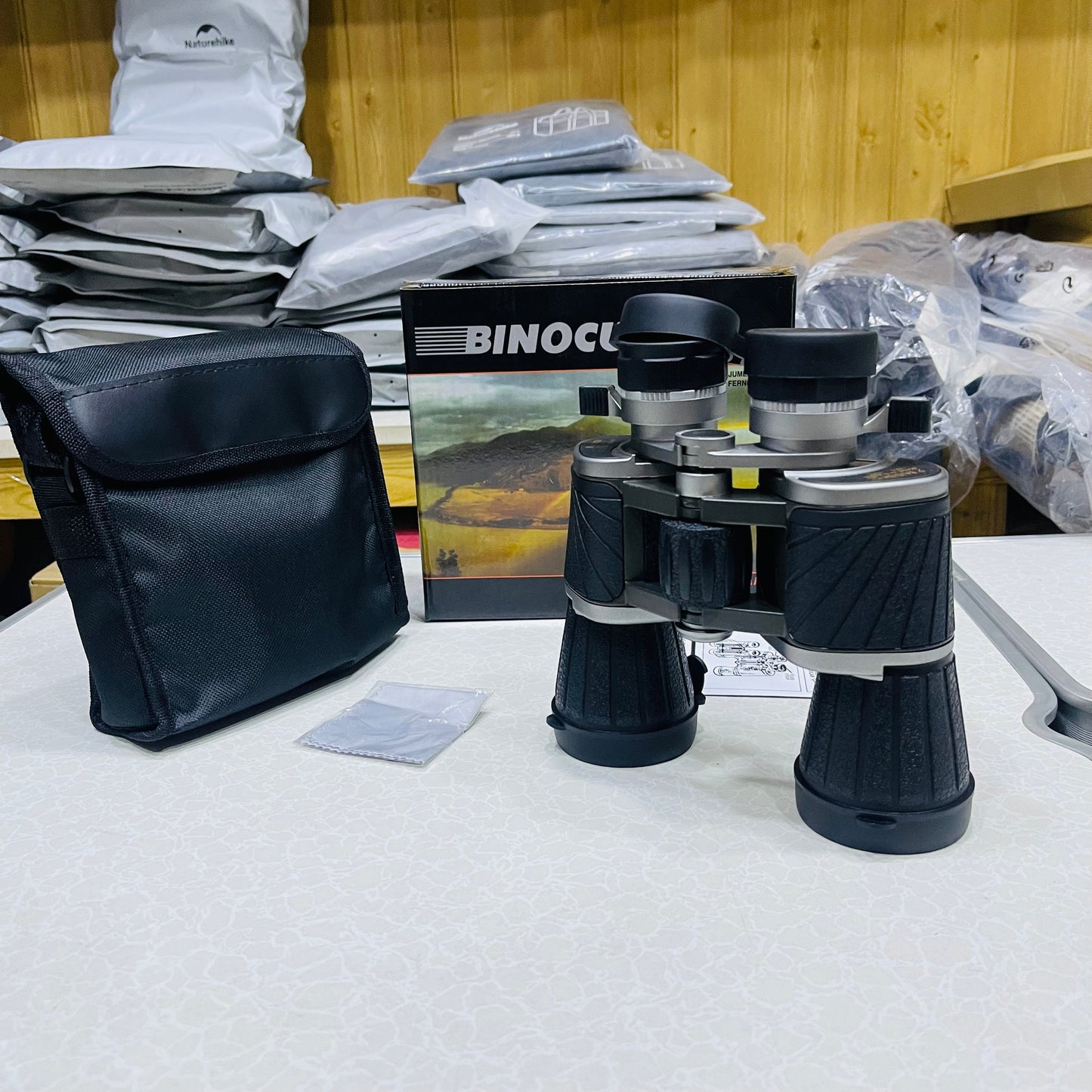 BAIGISH Double Zoom High Quality 10X50 Binoculars