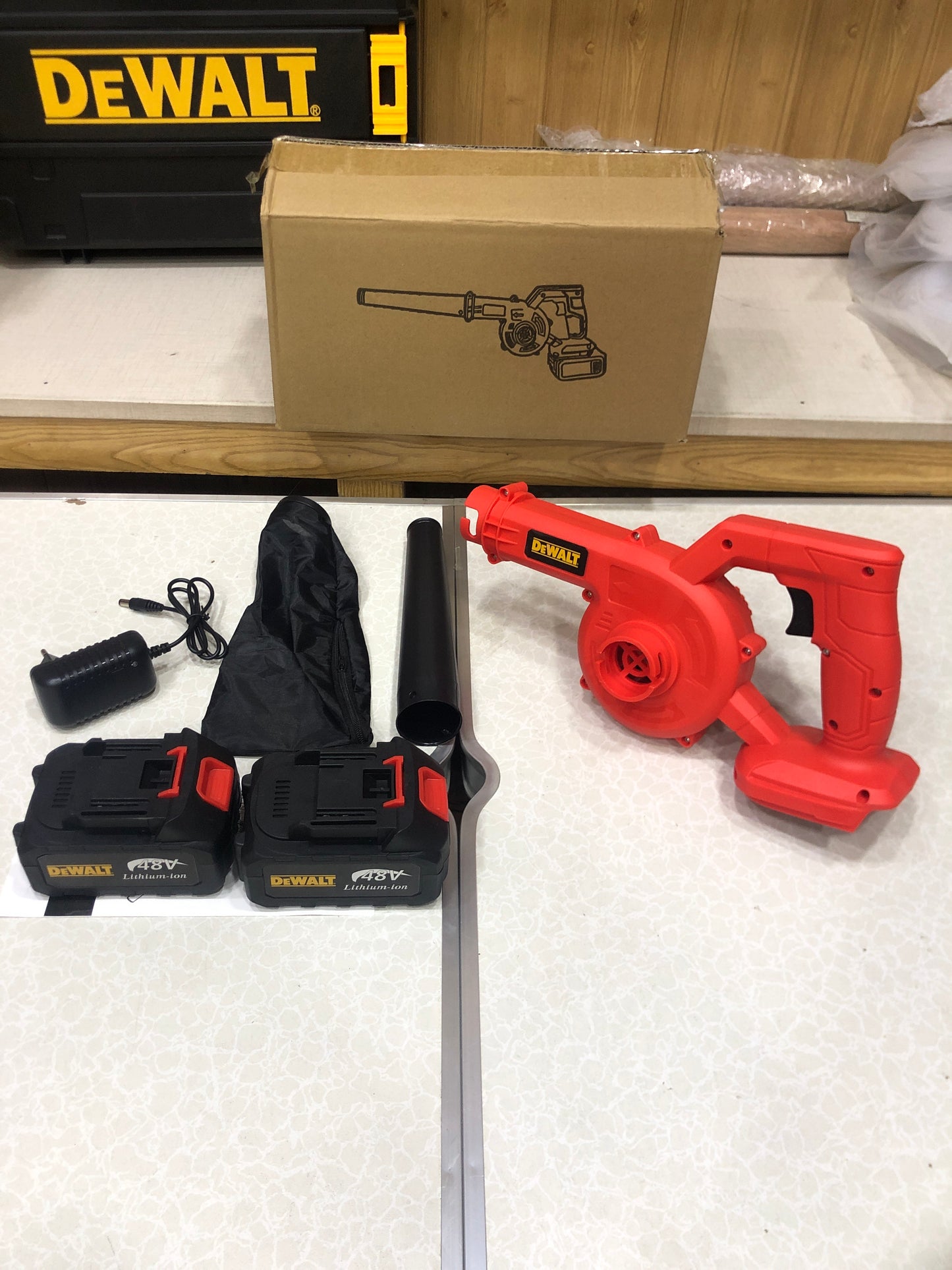 DEWALT 48v High Power Turbo Air Blower