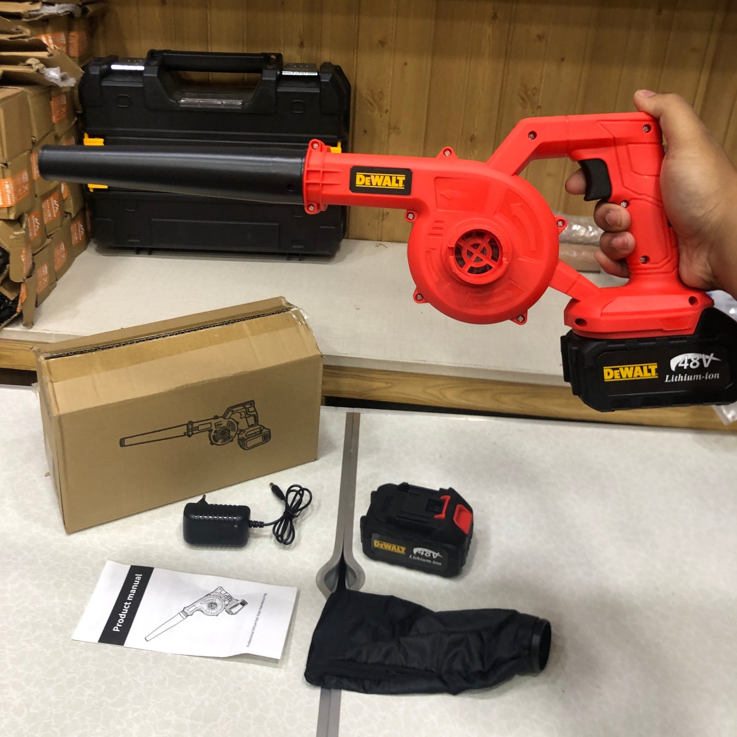DEWALT 48v High Power Turbo Air Blower