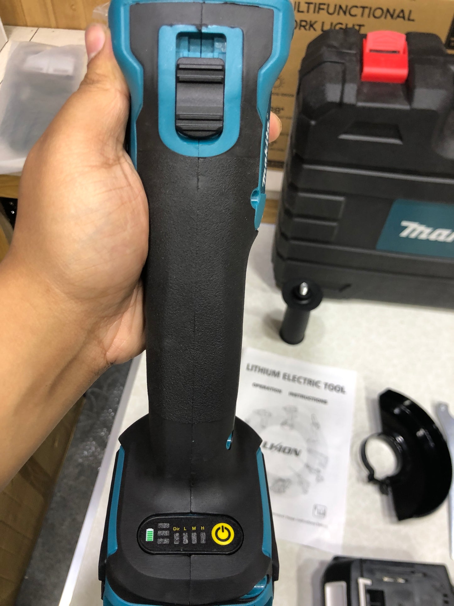 Makita Ultra High Power Brushless Angle Grinder