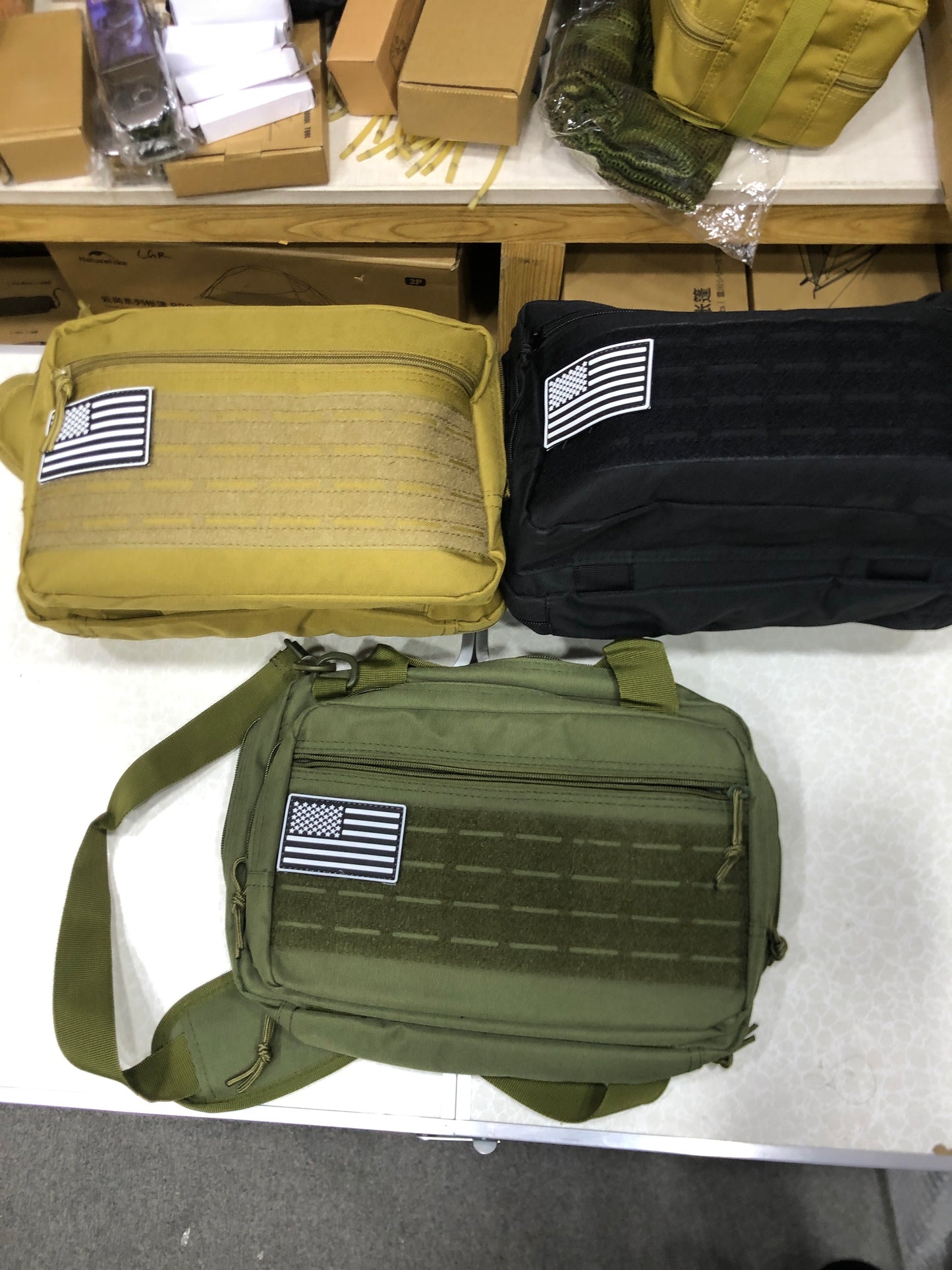 Hand Carry/Shoulder Tactical Pistol Storage Bag