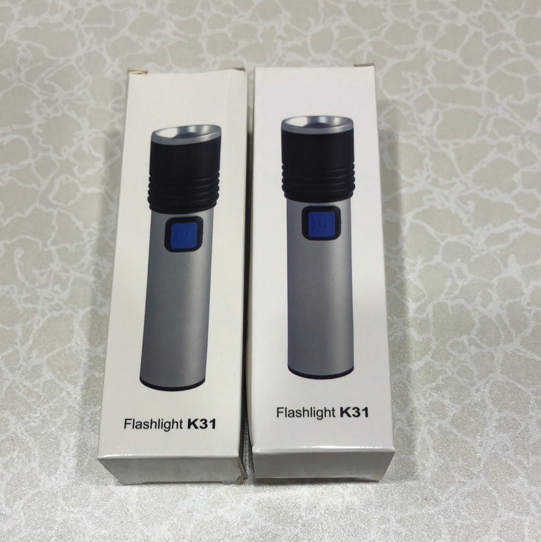 New Multi-function Strong Light Rechargeable K31 Flashlight