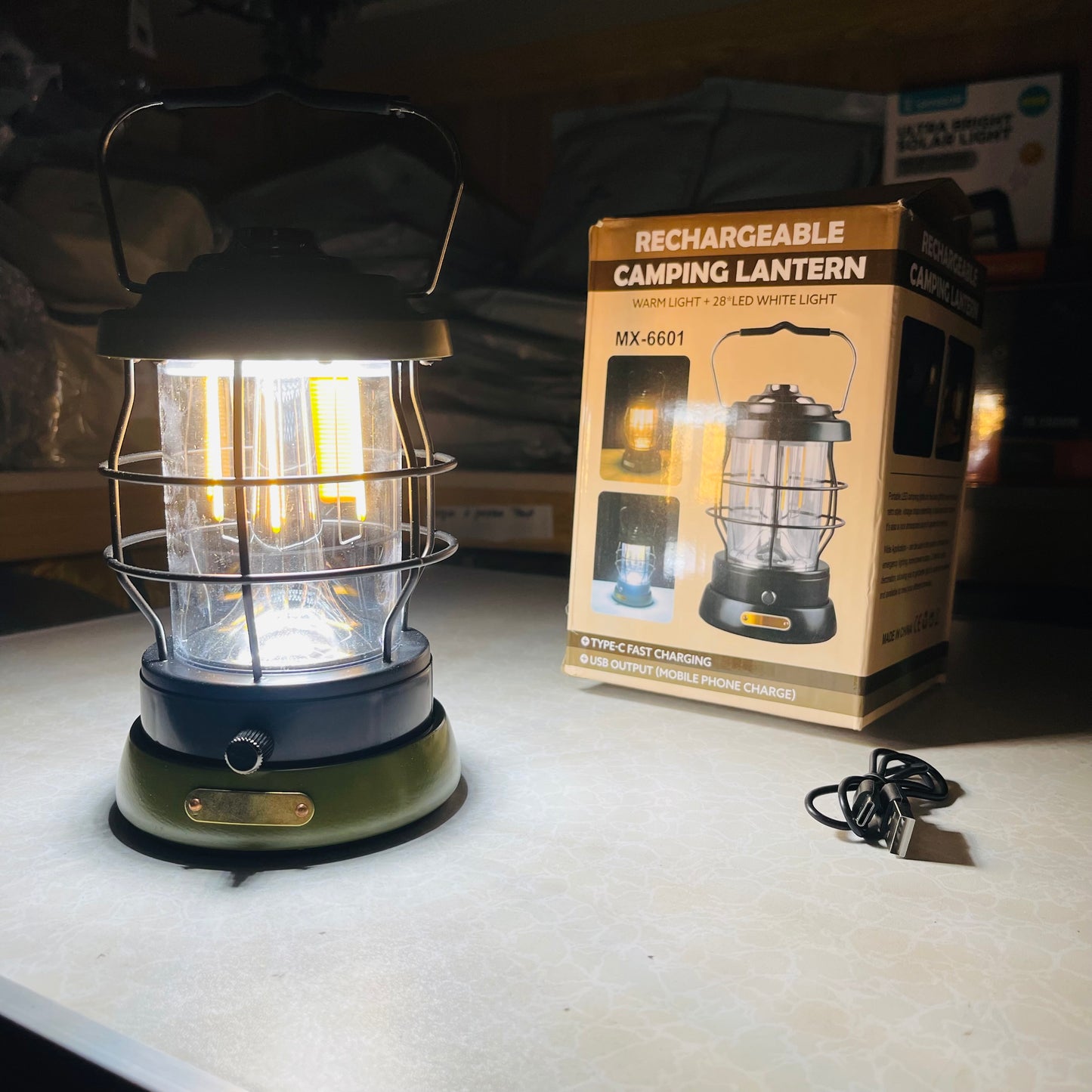 High Quality Multifunctional Retro Camping Lantern MX-6601