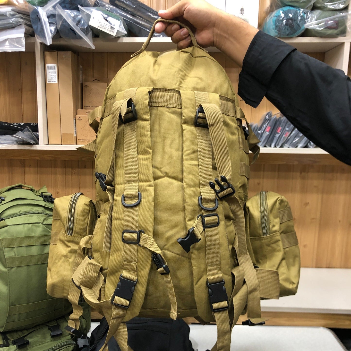 50L Tactical Backpack 4 in 1 Military Bag