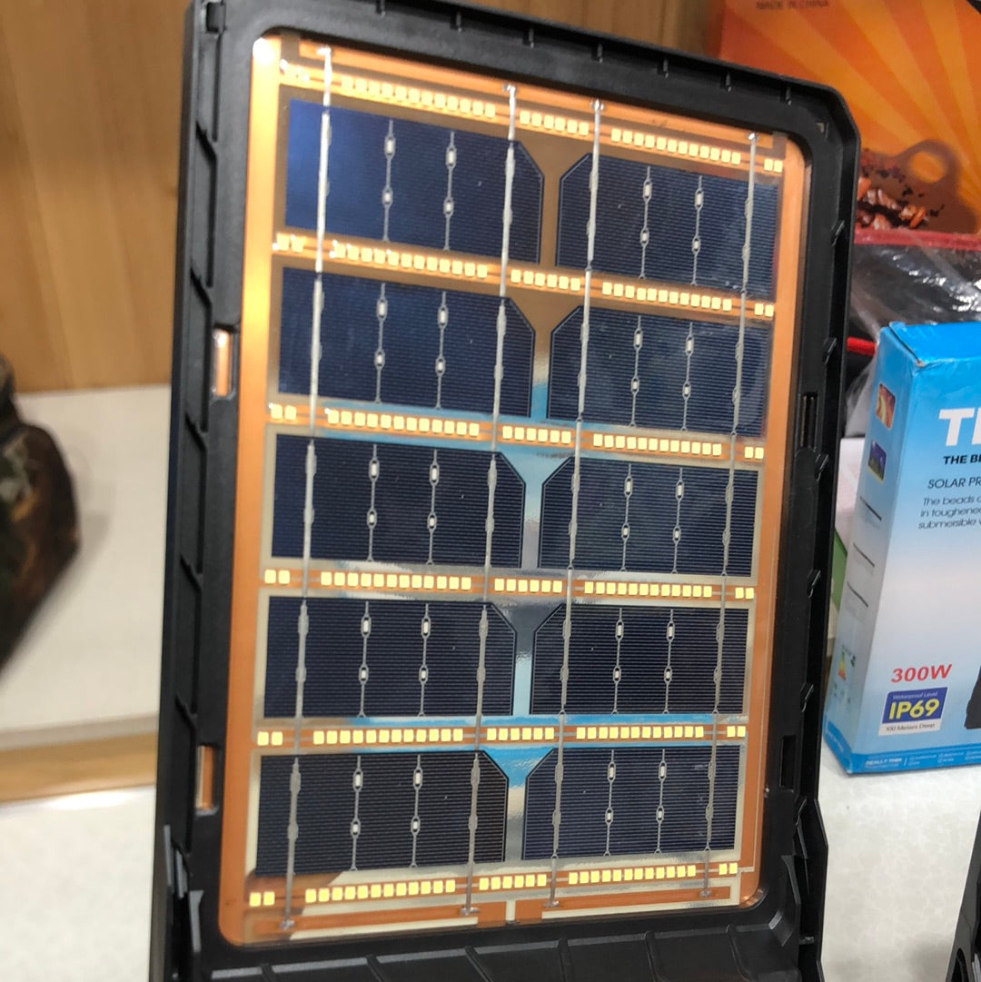 300W/200W New double side solar panel Design Solar Floodlight Outdoor