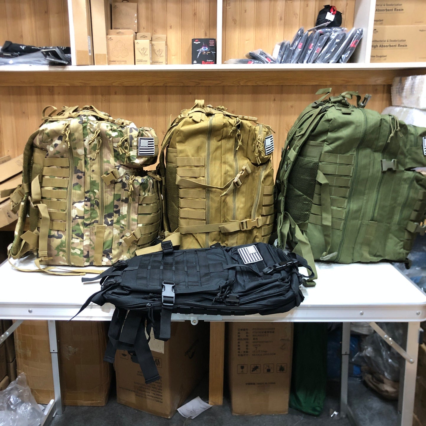50L Large Capacity Army Military Tactical Backpack