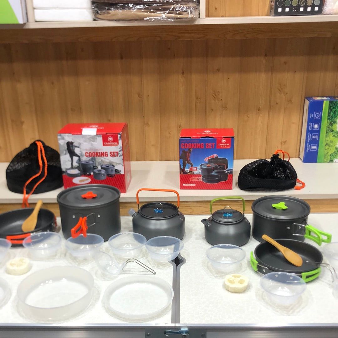 Camping Outdoor Cooking Set