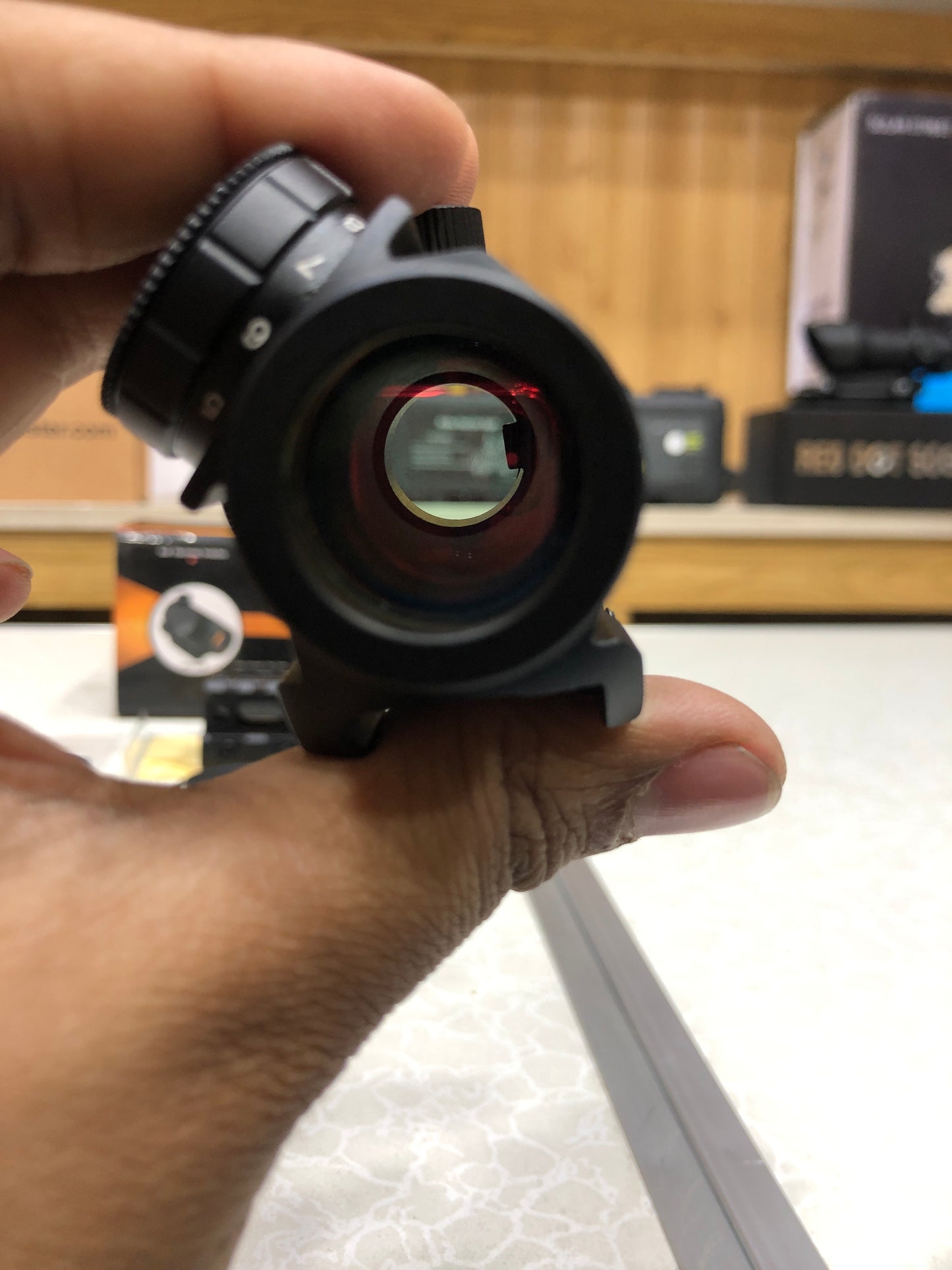 Waterproof & Fog-Proof Red Dot Scope With 1" Aluminum Riser Mount