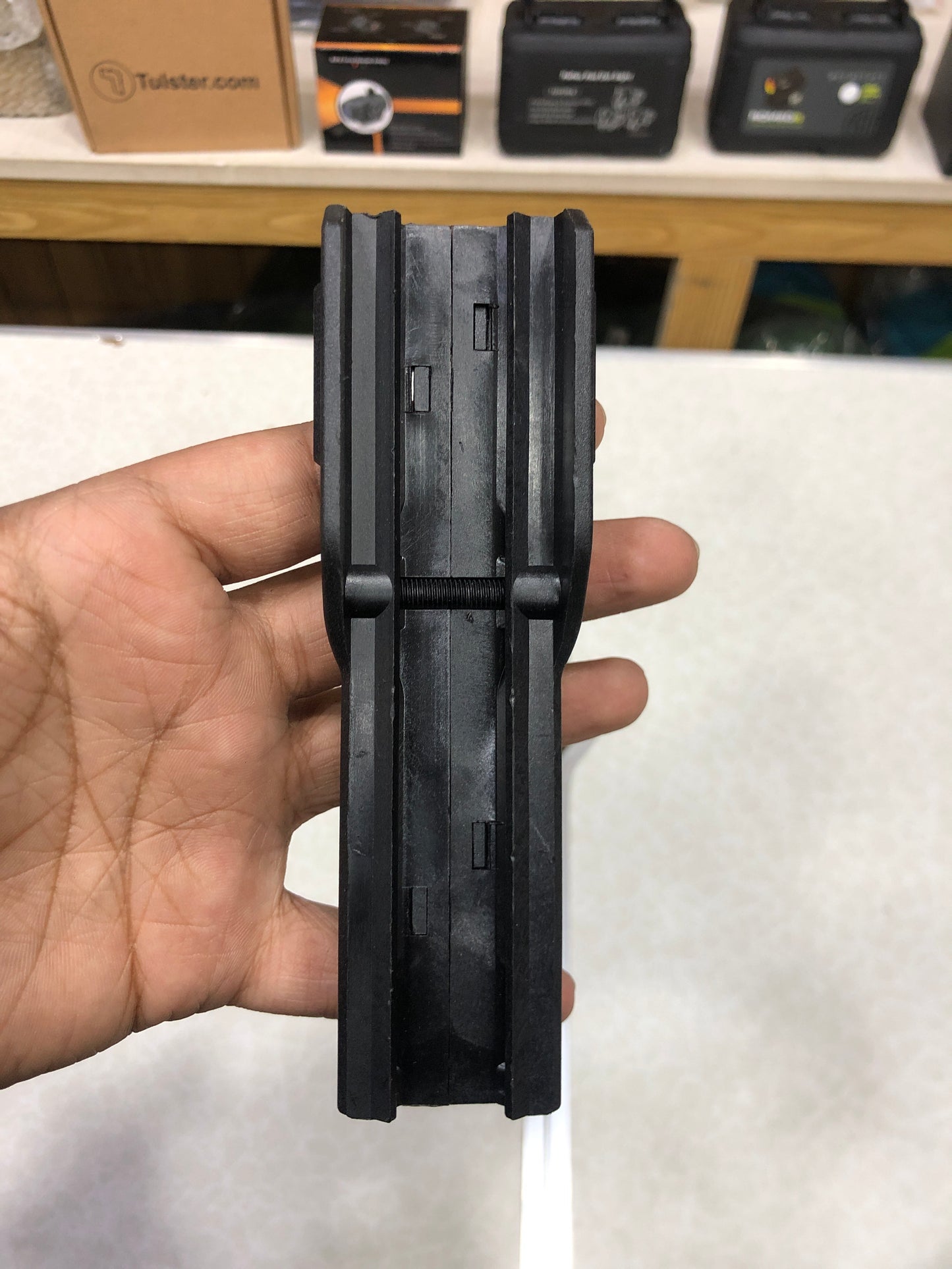 Angled Foregrip Weapon Handle for Weavers (20-23 mm) Black