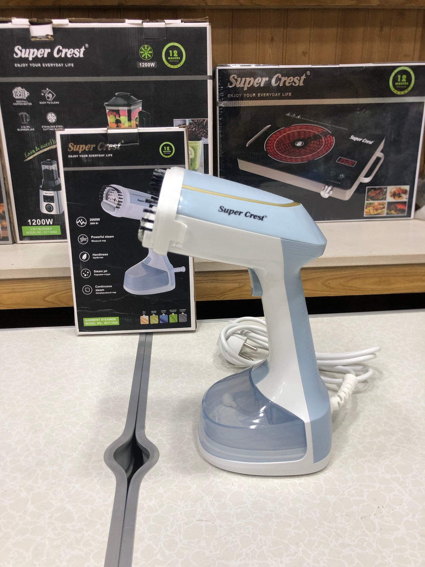 Super Crest 2000W Garment Steamer SCT-1028