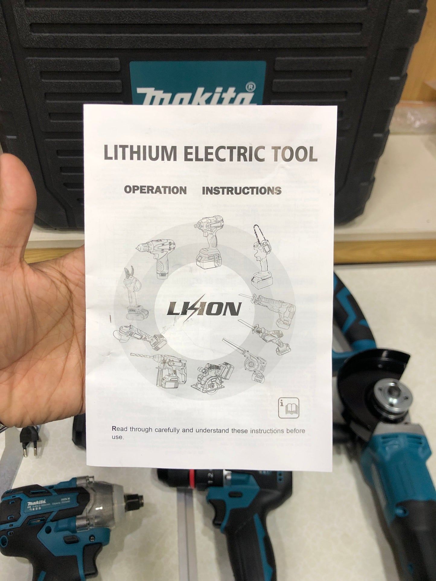 MAKITA 4 in 1 High Power Brushless Tools Kit