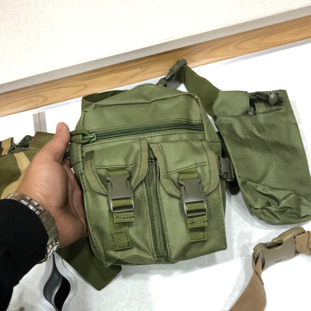 Waist Pouch With Bottle Holder