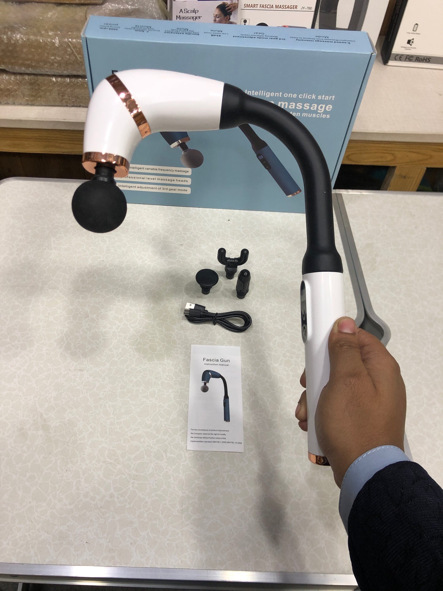 Hokey Shape Deep Fascial Massage Gun