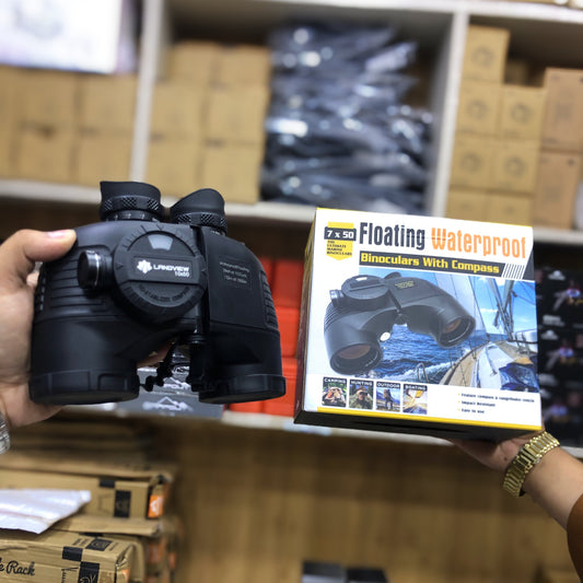 LANDVIEW 10X50 Marine Waterproof Binoculars with Compass