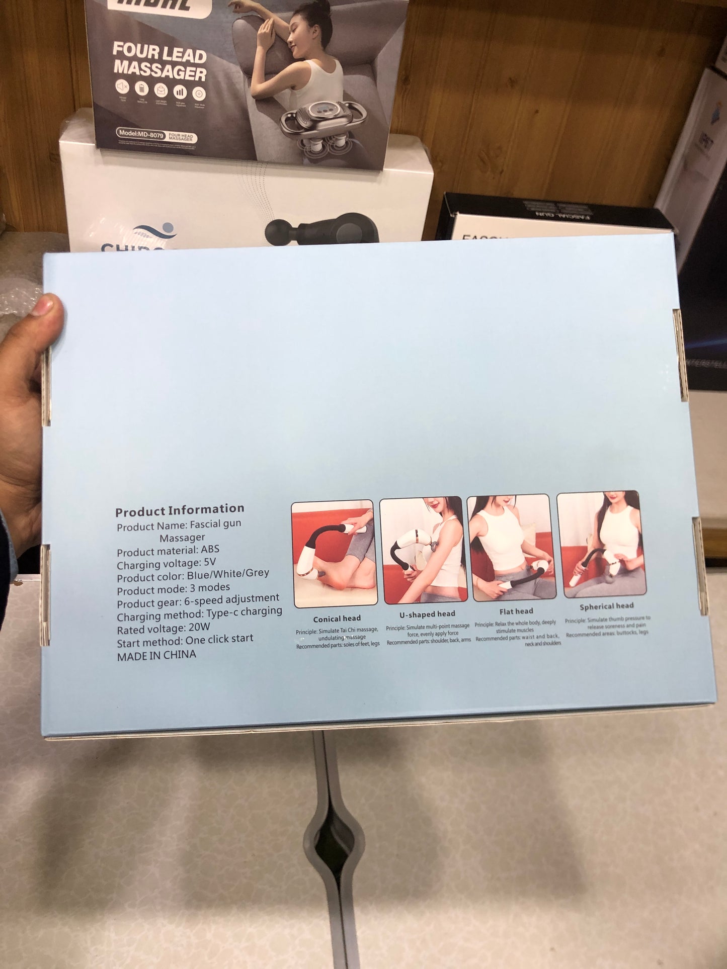 Hokey Shape Deep Fascial Massage Gun