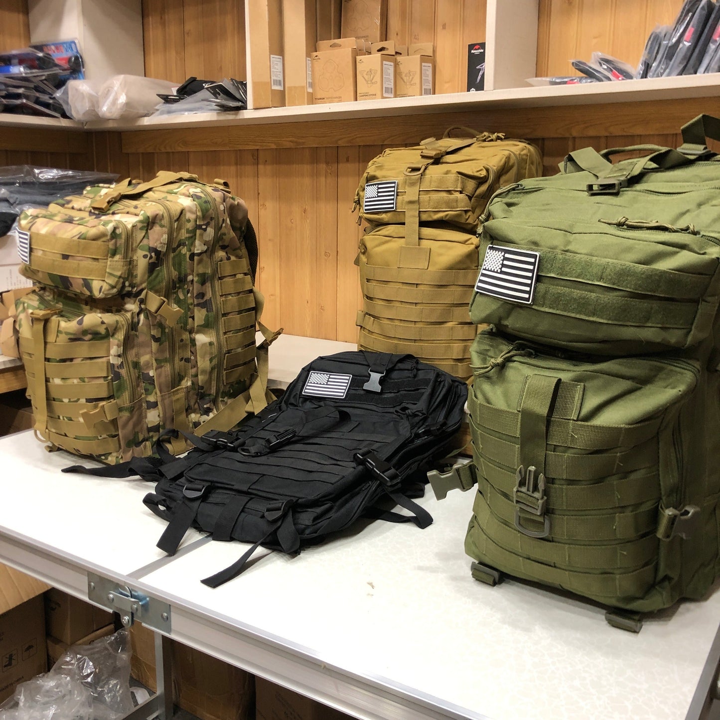 50L Large Capacity Army Military Tactical Backpack