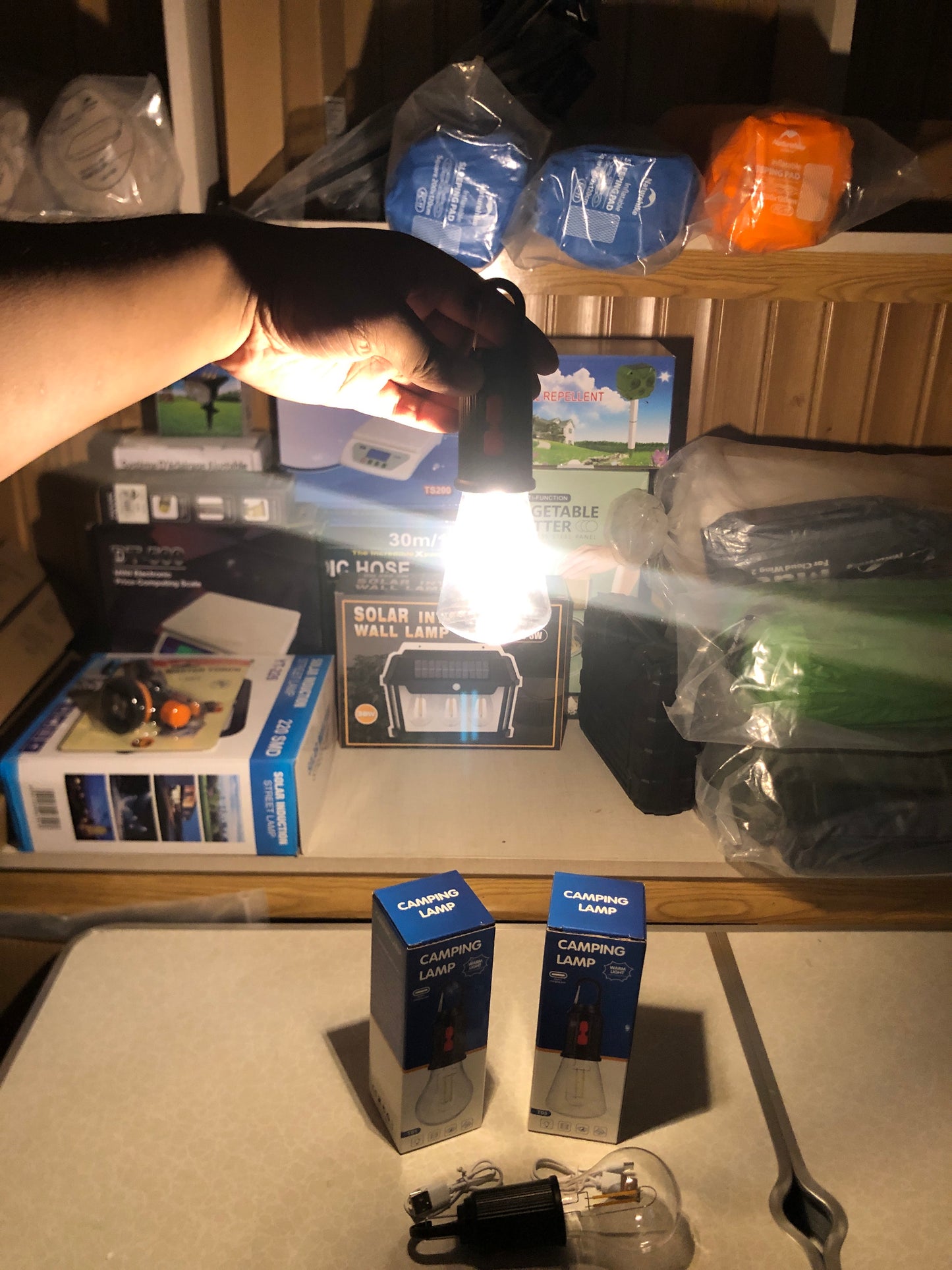 Warm Light Camping Lamp T01/T05