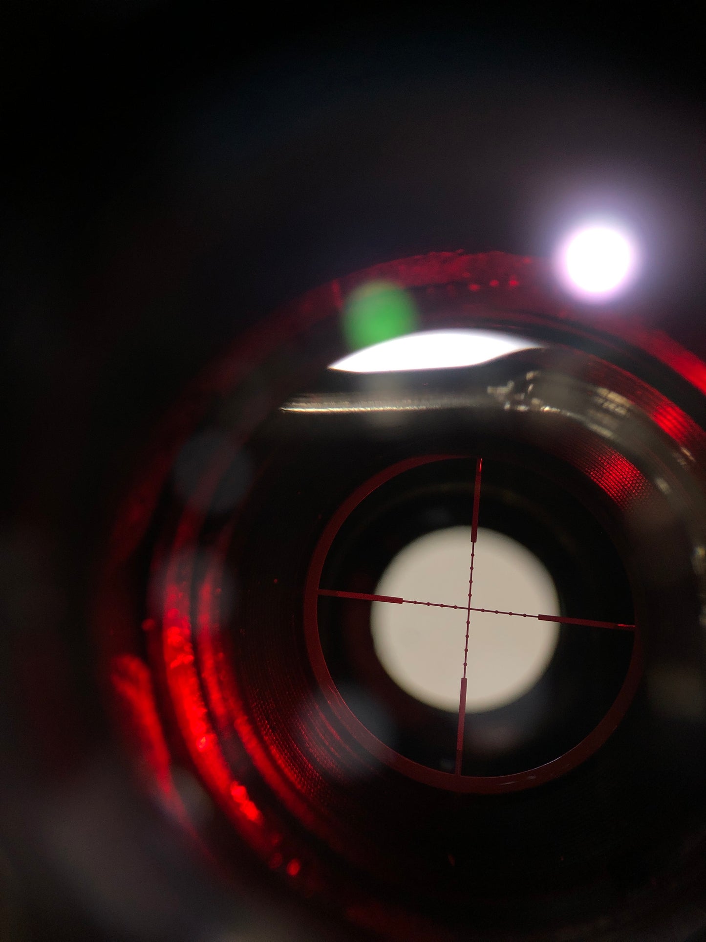 2.5-10x40 Double Illuminated Mil-dot + Red Laser Scope For Hunting