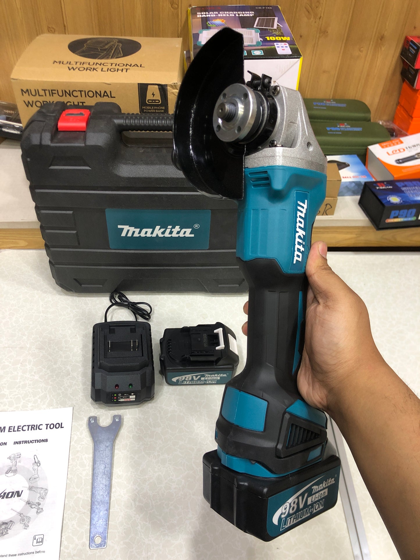 Makita Ultra High Power Brushless Angle Grinder