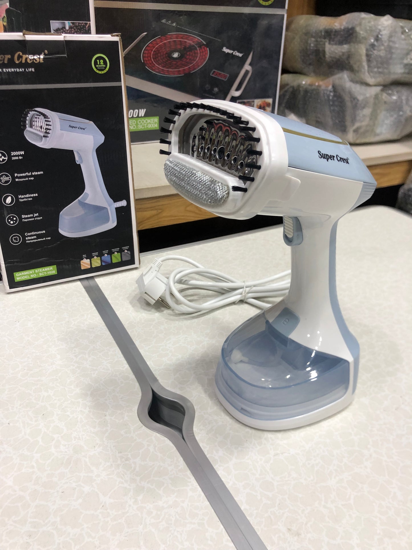 Super Crest 2000W Garment Steamer SCT-1028