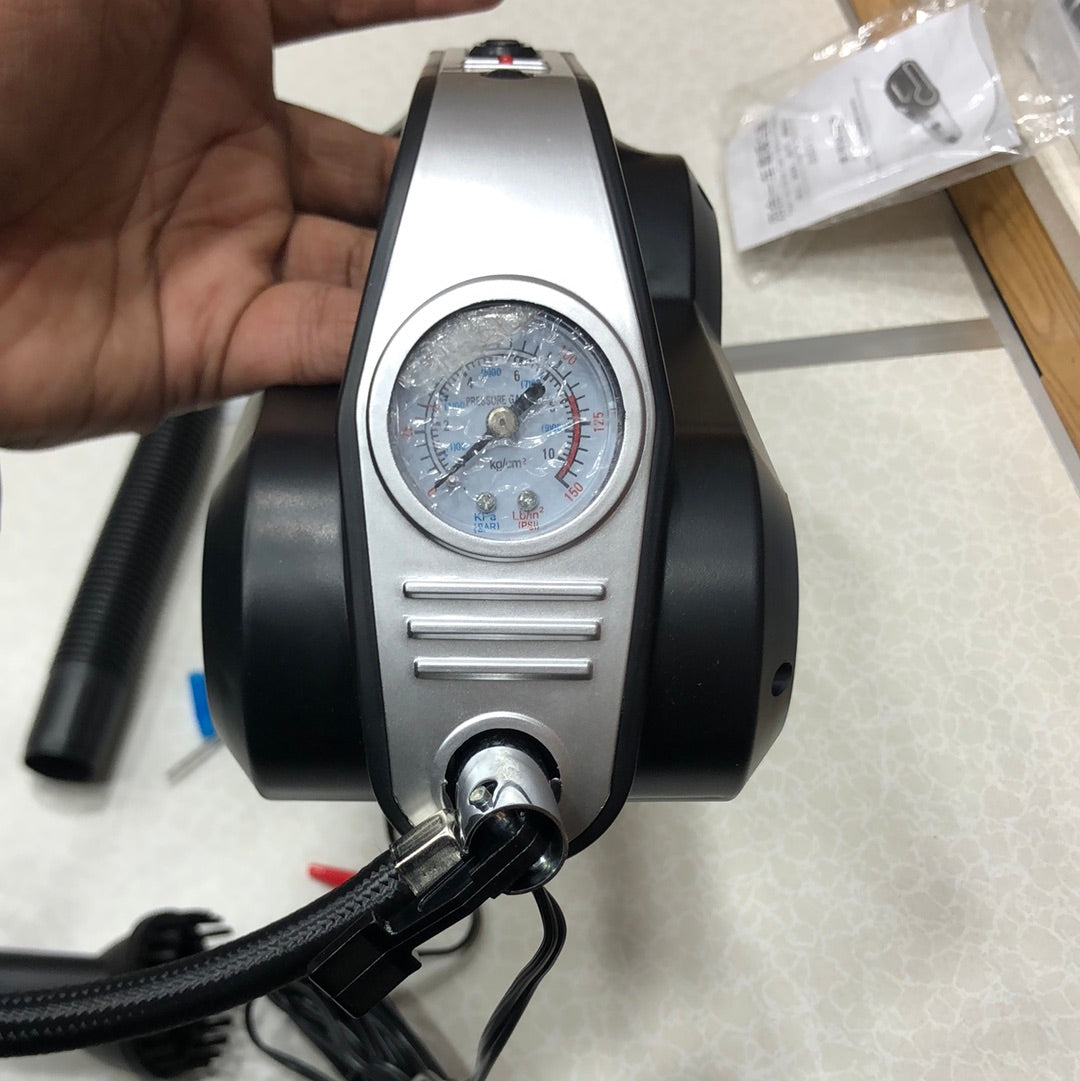 2-in-1  120W 12V Dc Portable Vacuum Cleaner & Air Compressor