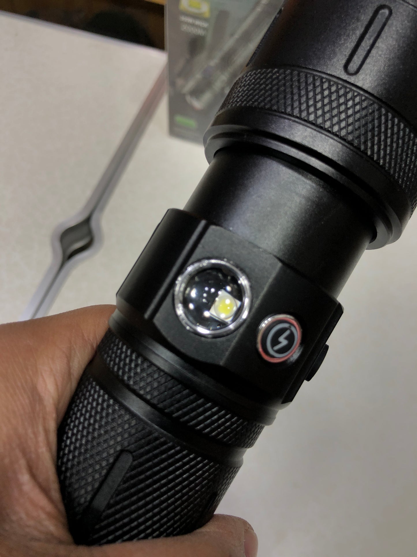 COBA Ultra Bright 7 Modes Rechargeable Flashlight CB-B53-2