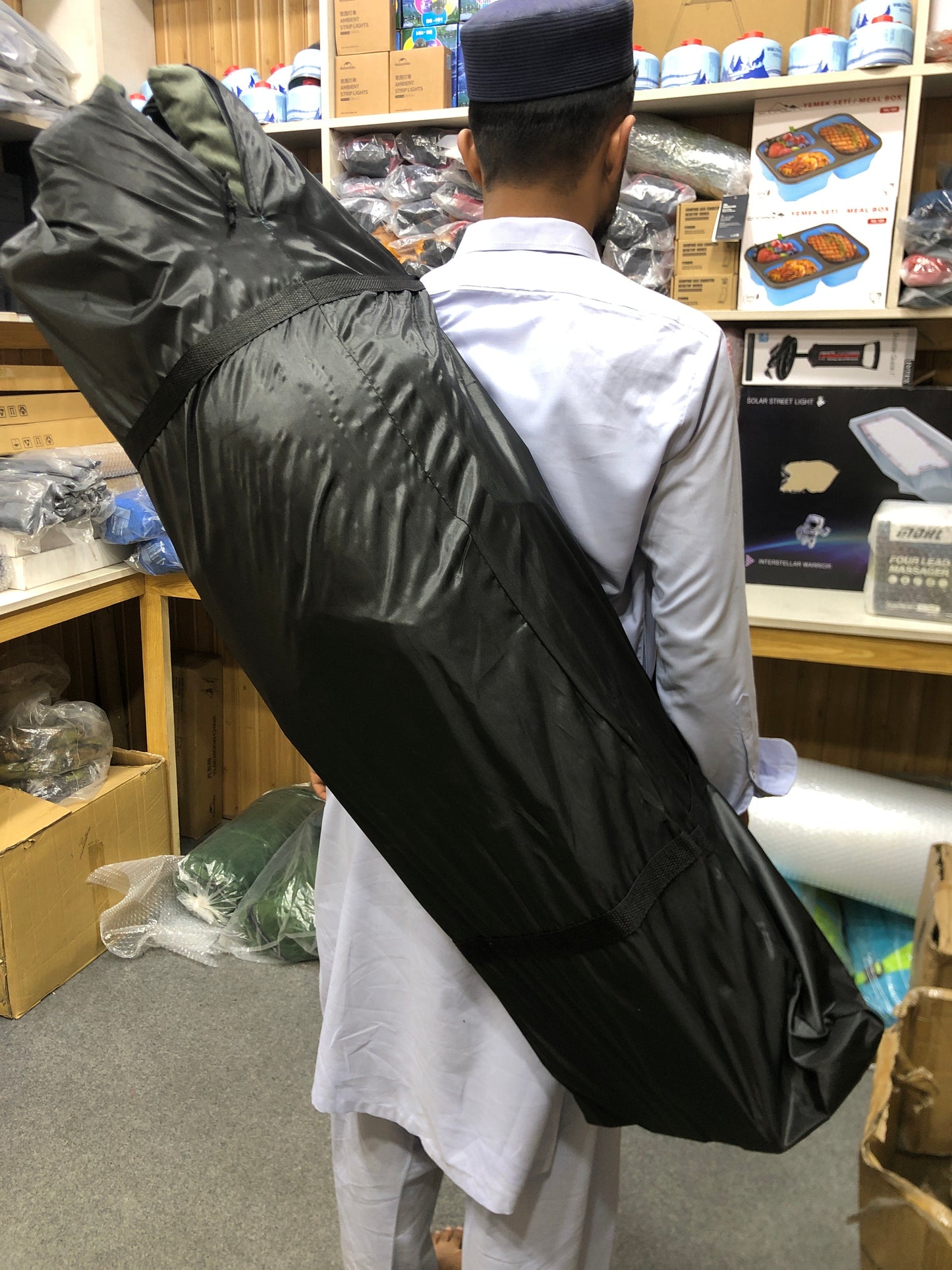 New Aluminum Alloy Beach Folding Camping Bed 300D Foaming